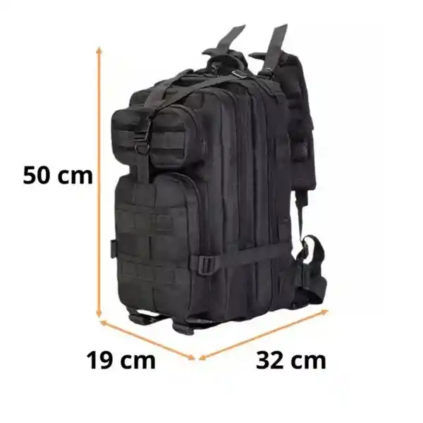 Maleta Mochila Tactica Militar Impermeable Verde Militar 50x32x19