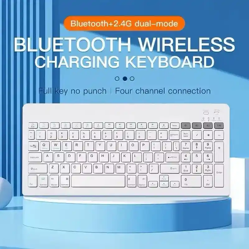 Teclado Inalámbrico Bluetooth Colores Tg2858