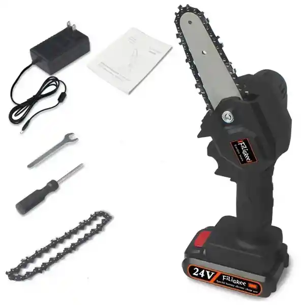 Mini Motosierra De Mano Portátil 24v