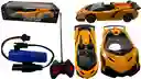 Carro Descapotado Sport Pilas Recargables Luz Control Remoto