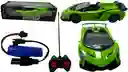Carro Descapotado Sport Pilas Recargables Luz Control Remoto