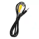 Media Express Sf0332 – Cable 3,5 Mm A Rca / Mp5 Player (2 M)
