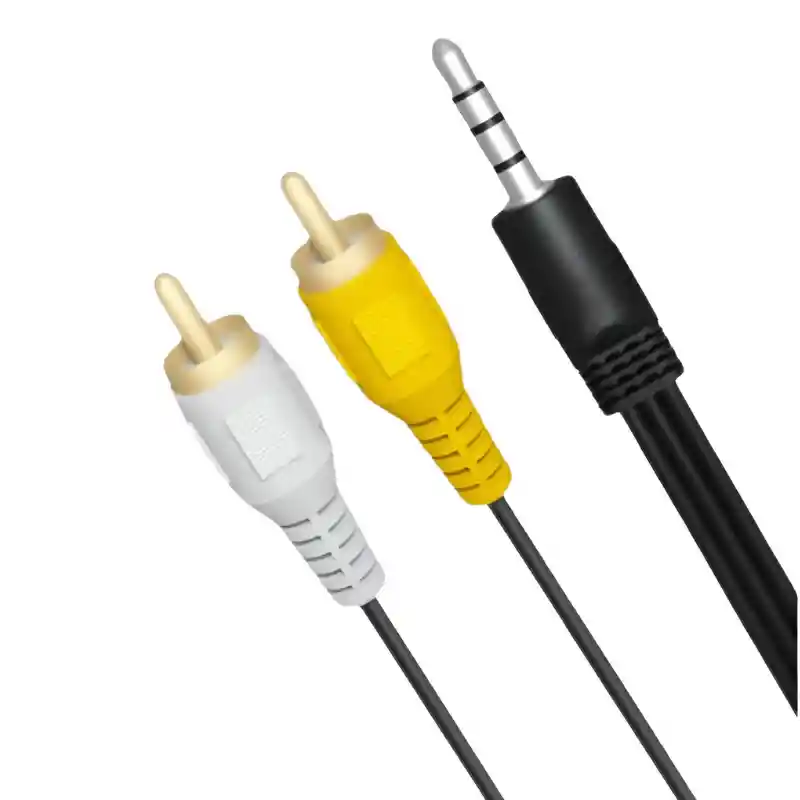 Media Express Sf0332 – Cable 3,5 Mm A Rca / Mp5 Player (2 M)