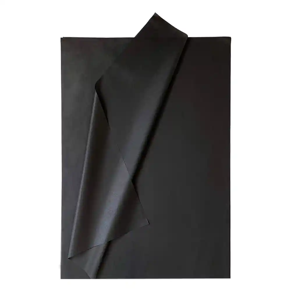 Papel Seda Color Negro