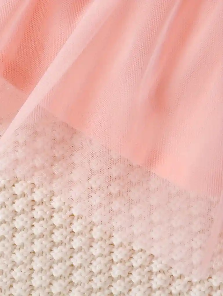 Conjunto Vestido Bebe Niña 12-18 M Rosa Boda Cortejo Chaqueta