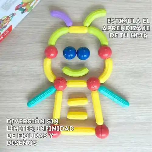 Juego Armatodo Todo Magnético X25 Piezas