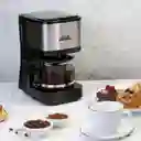 Cafetera 6 Tazas Home Elements - Negro