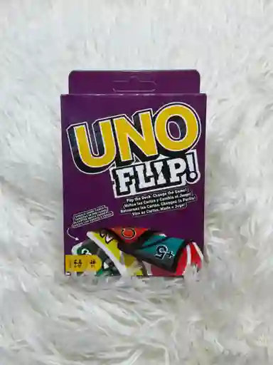 Juego De Cartas Uno Flip / Dos Caras / Juegos De Familia Y Amigos