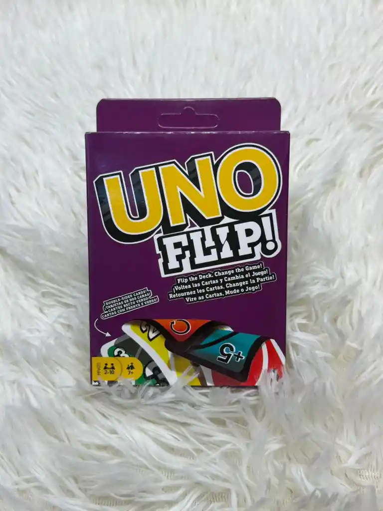 Juego De Cartas Uno Flip / Dos Caras / Juegos De Familia Y Amigos