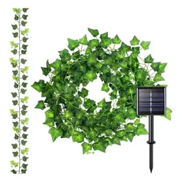 Luces Navideñas Tipo Jardin Con Panel Solar