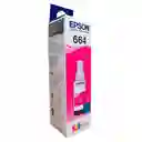Tinta Epson T664 Magenta Para Impresoras Ecotank L110 L200 L300 L380 L395 L455 L495