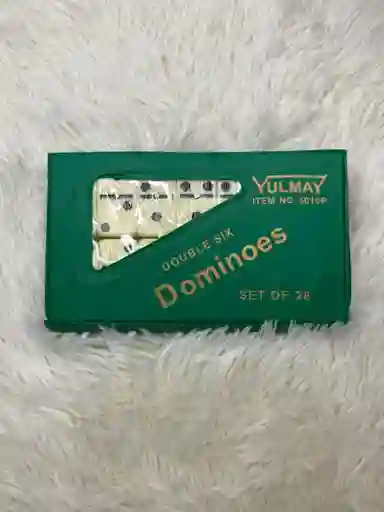 Juego De Dominoes / Set De 28 Piezas / Juego De Familia Y Amigos