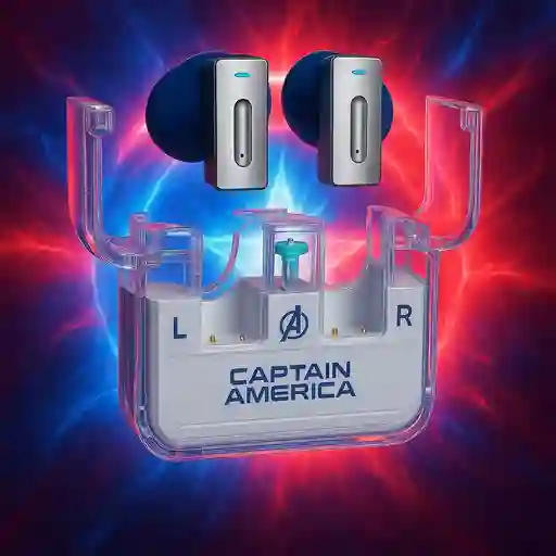 Auriculares Marvel Disney Original Tws, Bluetooth 5,3 Mv06 Sonido Hifi