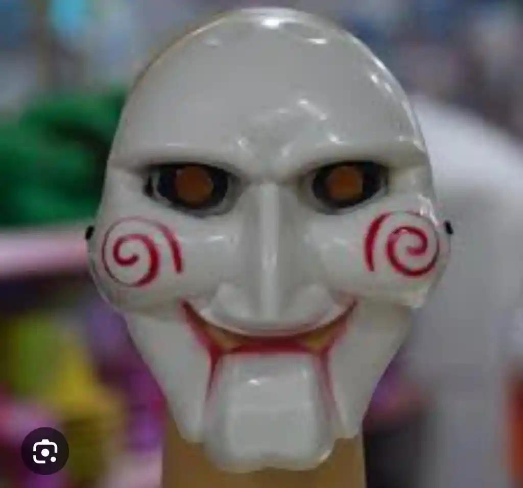 Máscara Del Juego Del Miedo Halloween Mascara