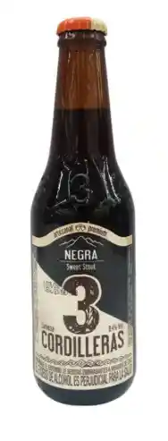 3 Cordilleras Negra Botella 330ml