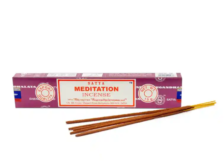 Incienso Nag Champa Satya Meditación Caja 15g