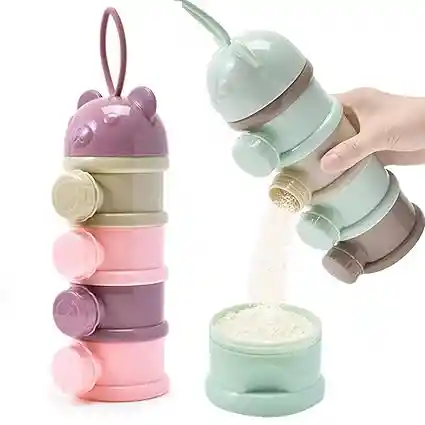 Dispensador Porta Leche Formula Cereal Bebe Contenedor