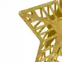 Punta De Arbol Santini 4cm Dorado Polipropileno