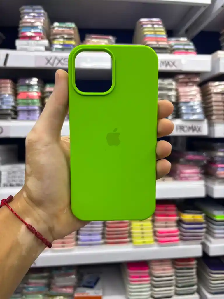 Iphone 14 Pro | Color Manzana | Silicone Case | Rigido | Carcasa Protectora | Antihumedad