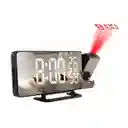 Reloj Despertador Digital Con Proyector De 180° Pantalla Led