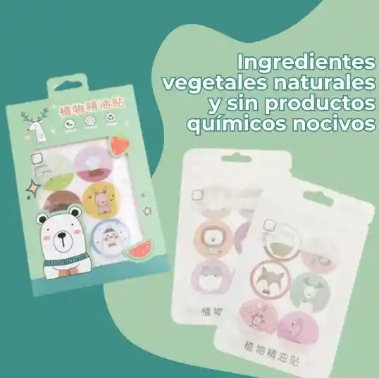 Sticker Repelente De Mosquitos