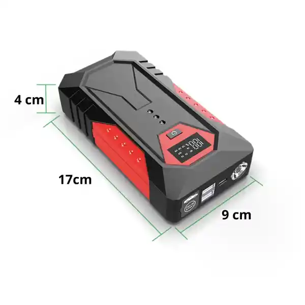 Iniciador Batería De Emergencia Para Carro Moto Portátil
