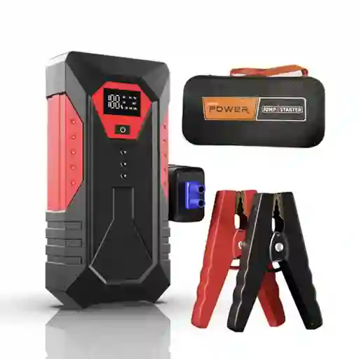 Iniciador Batería De Emergencia Para Carro Moto Portátil