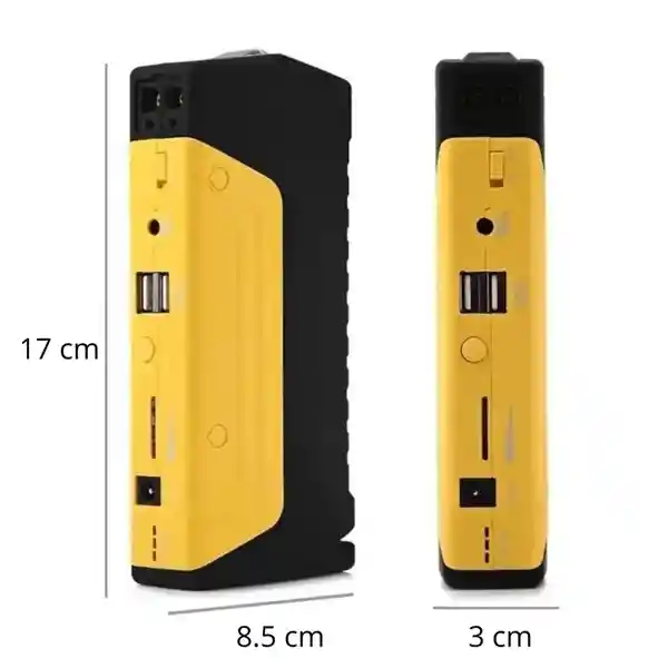 Iniciador De Batería Multifuncional Compresor Power Bank 12v