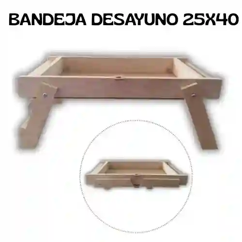 Bandeja De Desayuno Con Patas Pequeña