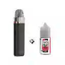 Combo Vape Recargable (caliburn G3 Lite) + Esencia Sales (sandía Fresa 50mg 30ml)