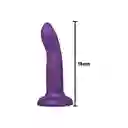Arnes Con Consolador 15cms Strap-on Tanos Camtoyz Morado