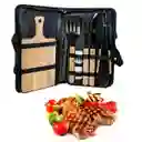 Kit Para Asados Parrillada Bbq 7 Piezas Con Estuche