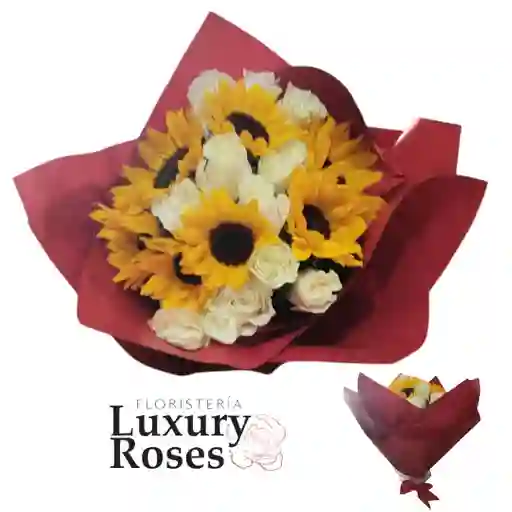 Rosas Y Girasoles