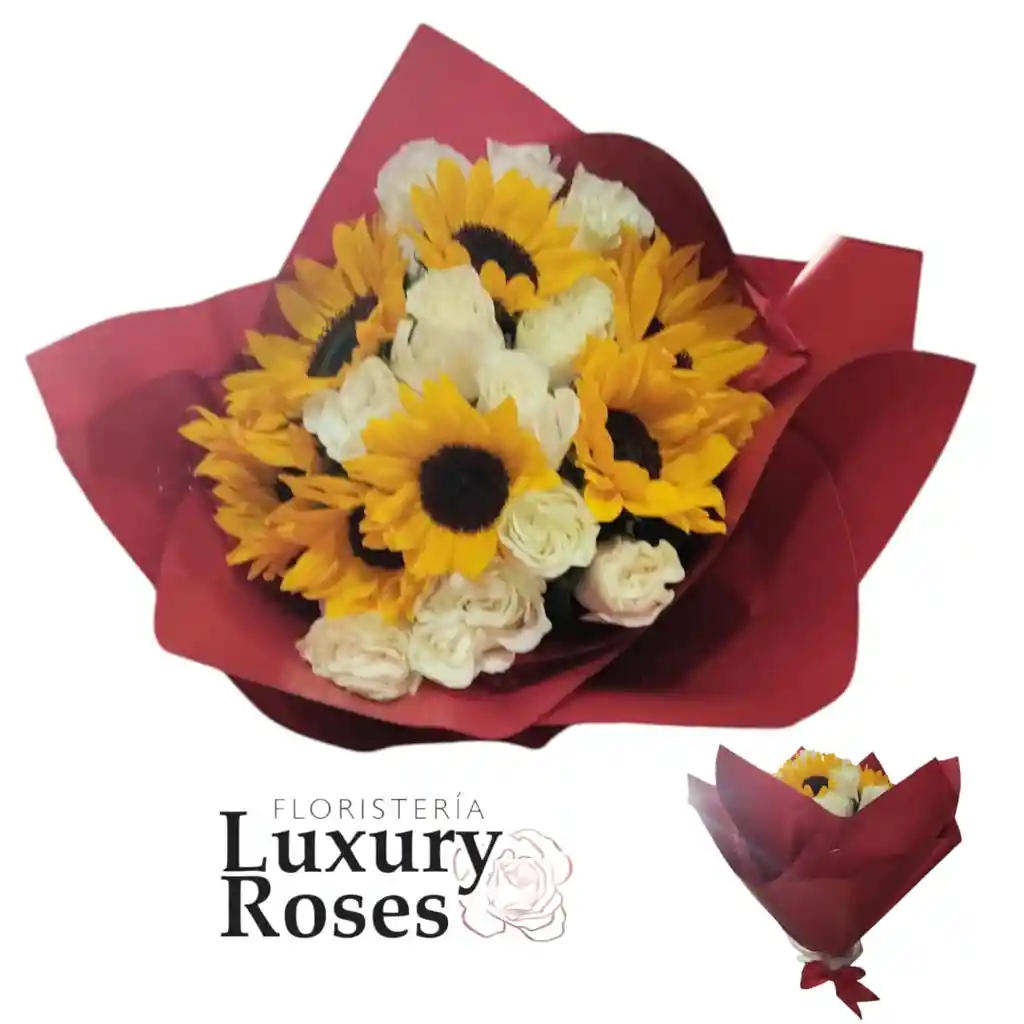 Rosas Y Girasoles