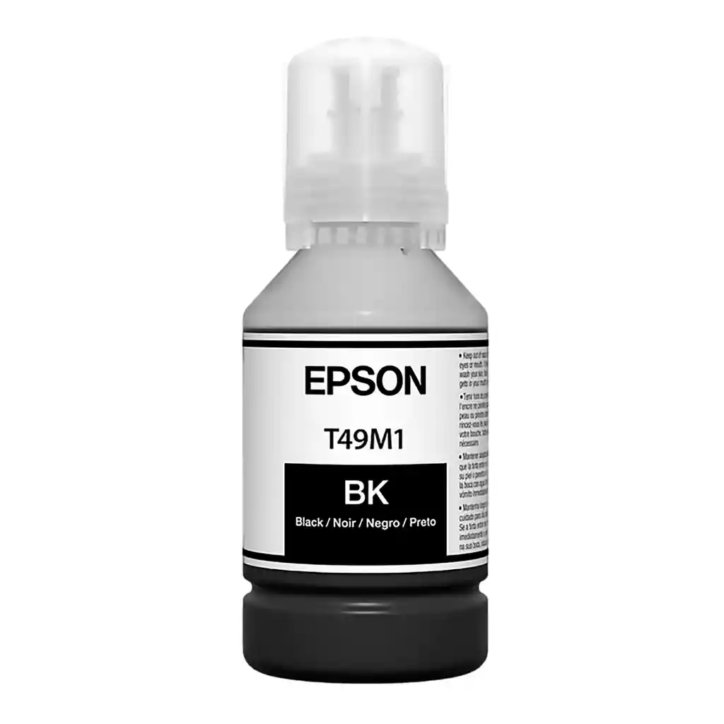 Tinta Epson T49m1 Negra Gran Formato Para Impresoras Workforce Wf-c5210 Wf-c5290 Wf-c5710 Wf-c5790