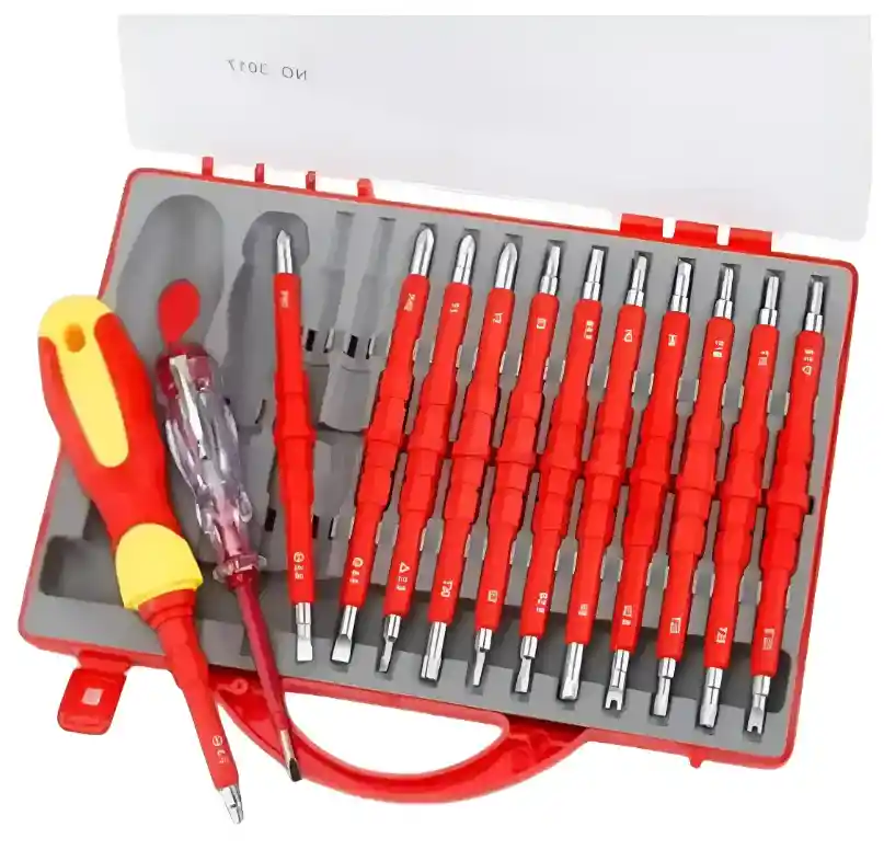 Juego Destornilladores Dielectrico 15 Piezas