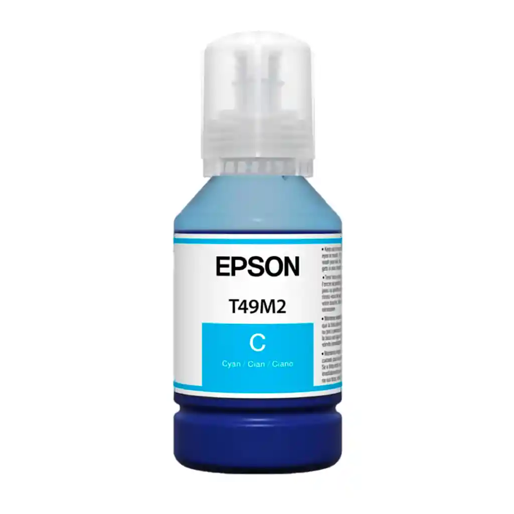 Tinta Epson T49m2 Cian Gran Formato Para Impresoras Workforce Wf-c5210 Wf-c5290 Wf-c5710 Wf-c5790