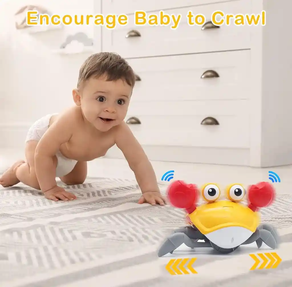 Cangrejo Recargable Y Sonido Juguetes Para Bebés