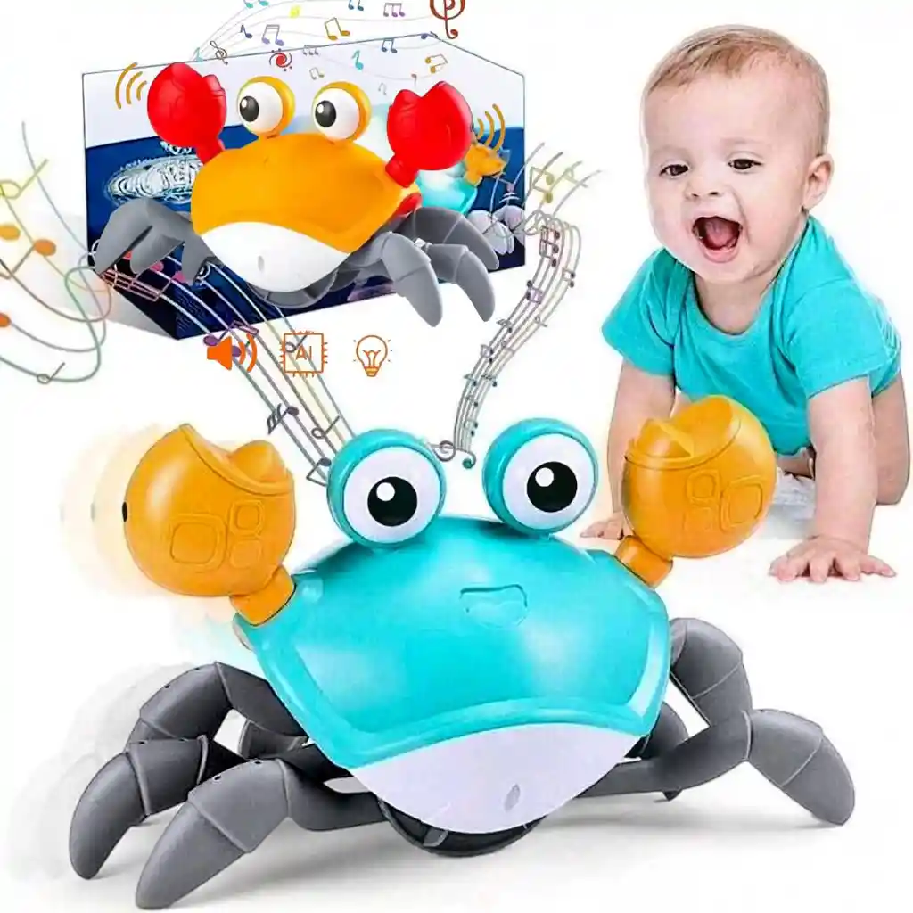Cangrejo Recargable Y Sonido Juguetes Para Bebés