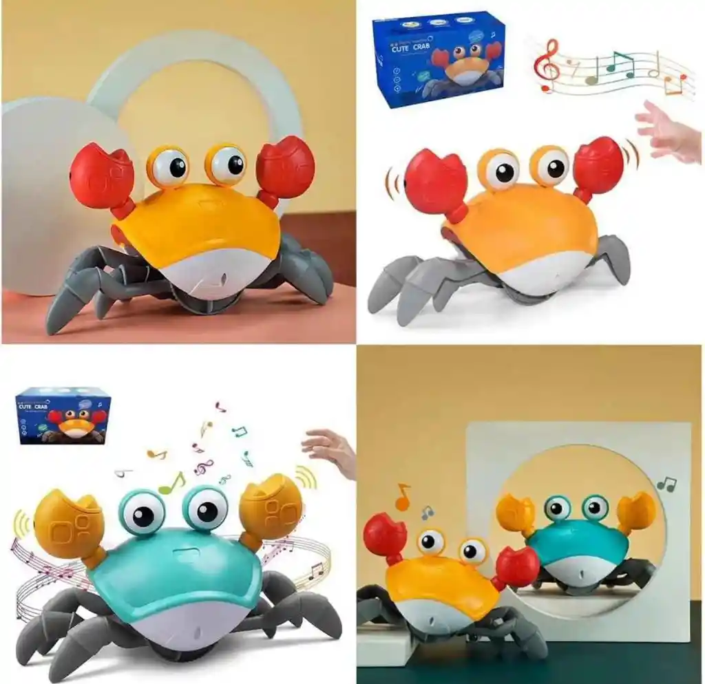 Cangrejo Recargable Y Sonido Juguetes Para Bebés