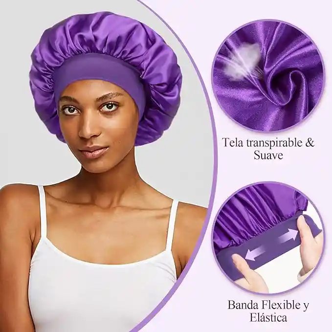 Gorro De Baño Satin Colores Surtidos