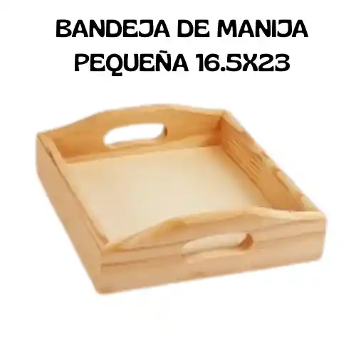 Bandeja Desayuno Con Manija Pequeña