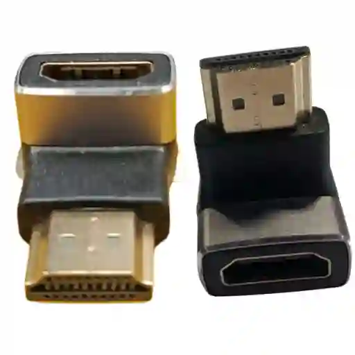 Adaptador Hdmi 270 Grados Macho A Hembra – Codo Izquierdo (8k Uhd)