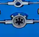 Kit Machuelos Y Tarrajas En Juego De 110 Piezas Azul