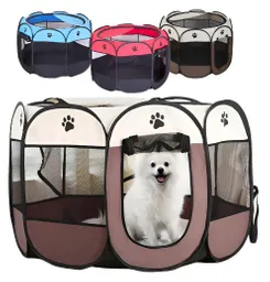 Corral Plegable Grande Para Mascotas 114*114*58cm