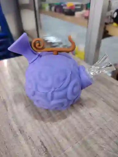 Pipa De Agua Y Bong De Silicón Edición Fruta Del Diablo One Piece - ¡poder Pirata Supremo!