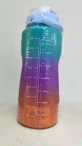 Termo Motivacional Tapa Por Tres Morado, Naranja Azul