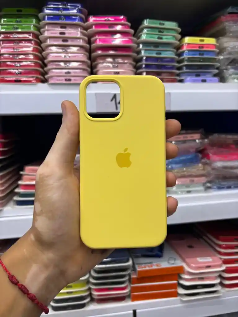 Iphone 14 Pro | Color Amarillo Pastel | Silicone Case | Rigido | Carcasa Protectora | Antihumedad