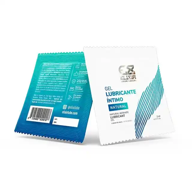 Gel Lubricante Intimo Natural Elixir 5ml