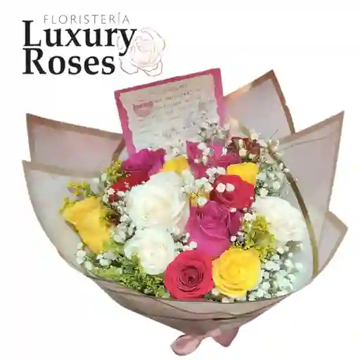 Bouquet Rosas Colores